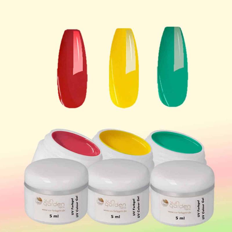 Sun Garden Nails UV Gel Starterset TEXAS - Nagelstudio Set Online