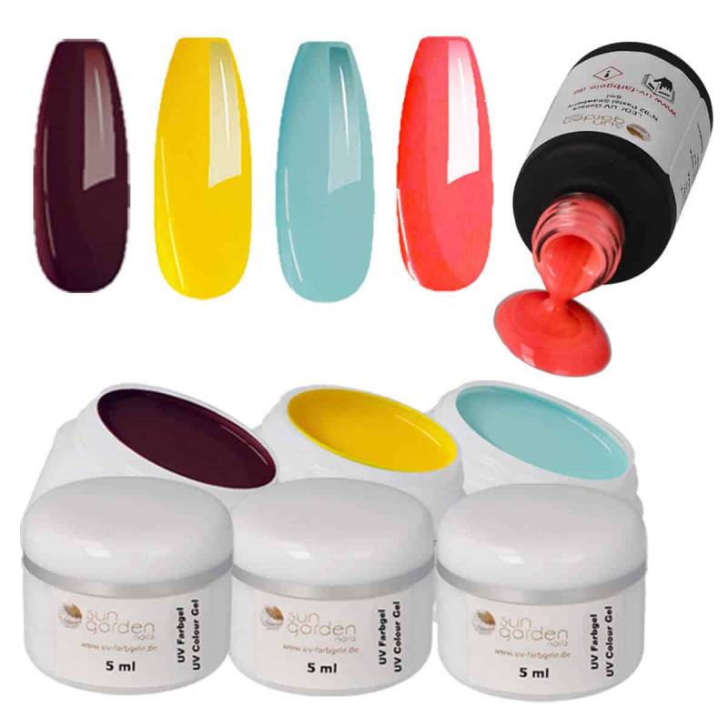 Sun Garden Nails UV Gel Starterset STARLIGHT + UV Gerät Auslauf