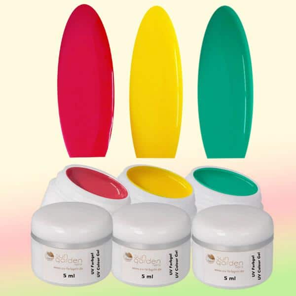 Sun Garden Nails UV Gel & Zubehör Set - GALAXY - Nagelmodellage Verkauf