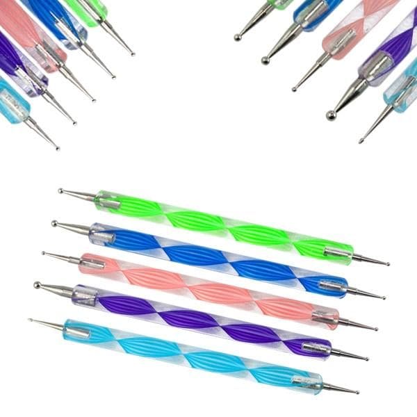 Sun Garden Nails Spot Swirl - Dotting Tool Set 5 Stück Meist gekauft