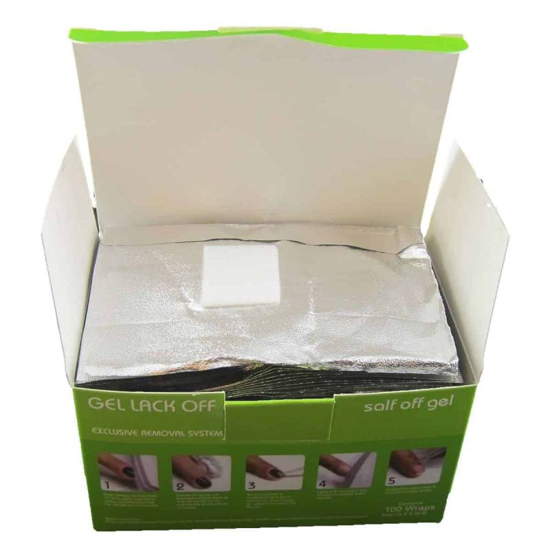 Sun Garden Nails UV Nagellackentferner Pads 100 Stück Exklusivangebot