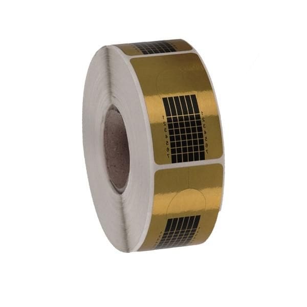 Sun Garden Nails Modellierschablonen eckig Gold 500 Stück + Schablonen Spender Black Friday