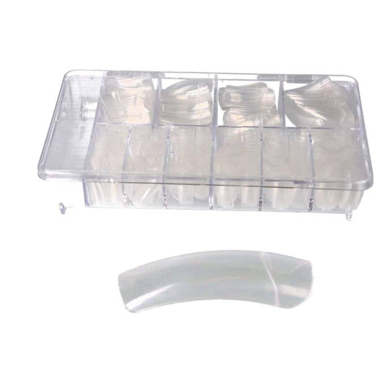 Sun Garden Nails Nageltips - Nail Tips A 500 Transparent in Tipbox Valentinstagsangebot