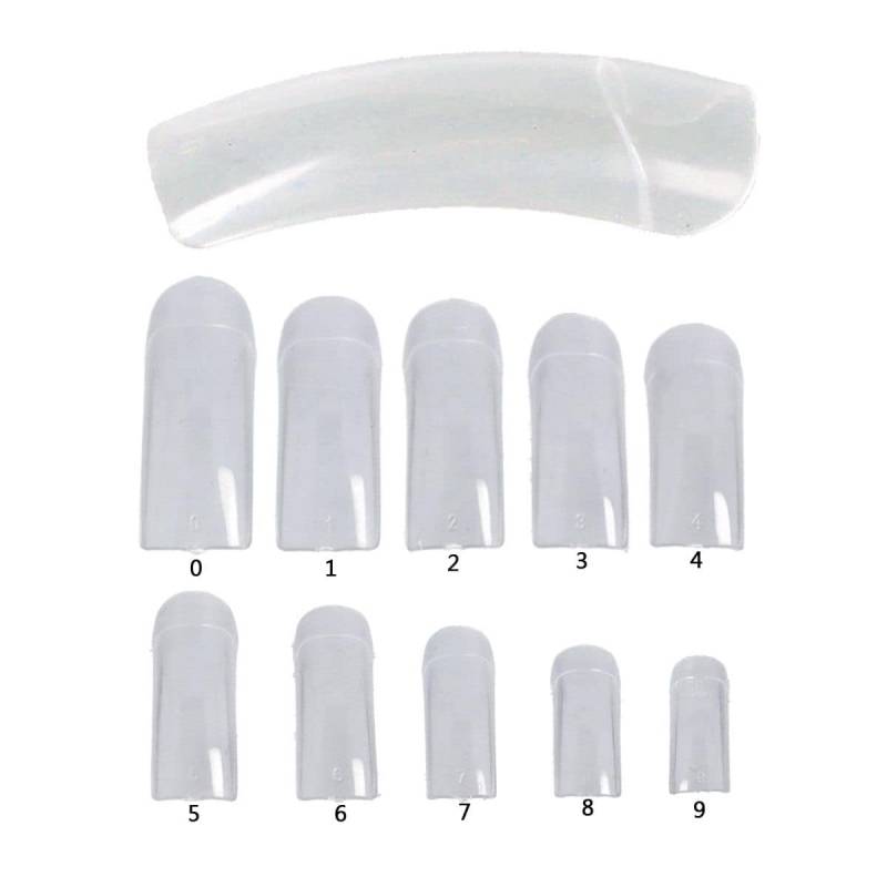 Sun Garden Nails Nageltips - Nail Tips A 500 Transparent in Tipbox Valentinstagsangebot
