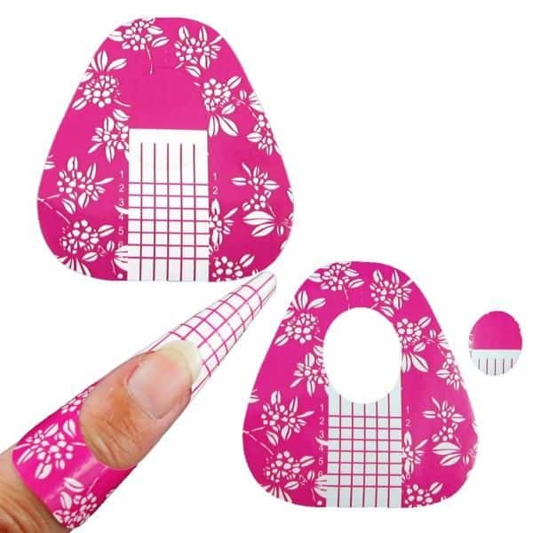 Sun Garden Nails Nagelschablonen oval pink 500 Stück FO-20 Lagerräumung