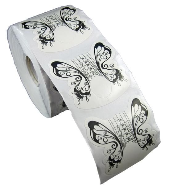 Sun Garden Nails Nagelschablonen Schmetterling 500 Stück FO-72 Neueste Mode
