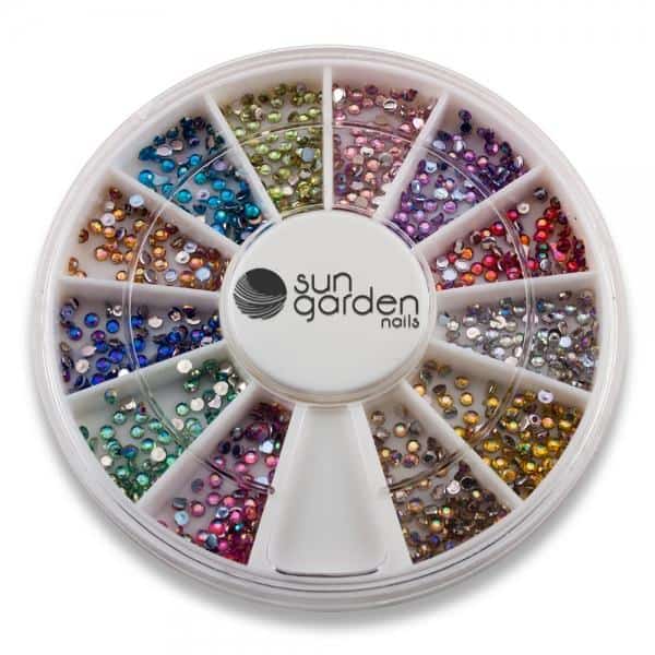 Sun Garden Nails Strasssteine Glitzer im Nailart Rondell - R76 Begrenzte Freigabe