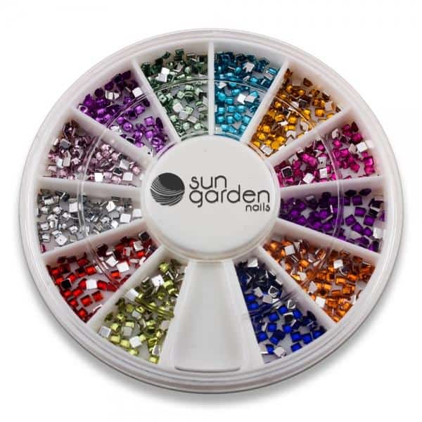 Sun Garden Nails Strasssteine Glitzer im Nailart Rondell - R87 Letzte 3 Tage