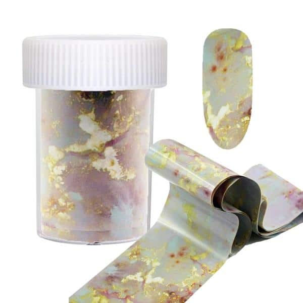 Sun Garden Nails Nailart Transfer Nagelfolie - Marmor 01 Neueste Stile