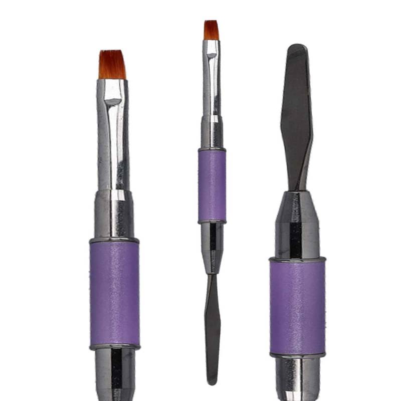 Sun Garden Nails Steckpinsel Spatel & Gelpinsel aus Kunsthaar - Square 2in1 50% Rabatt mit kostenlosem Versand