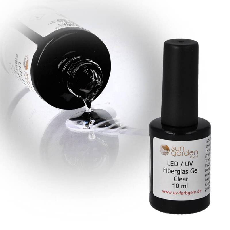 Sun Garden Nails UV Nail Polish Gel - SET 1 + UV Fiberglas Gel Fabrikladen