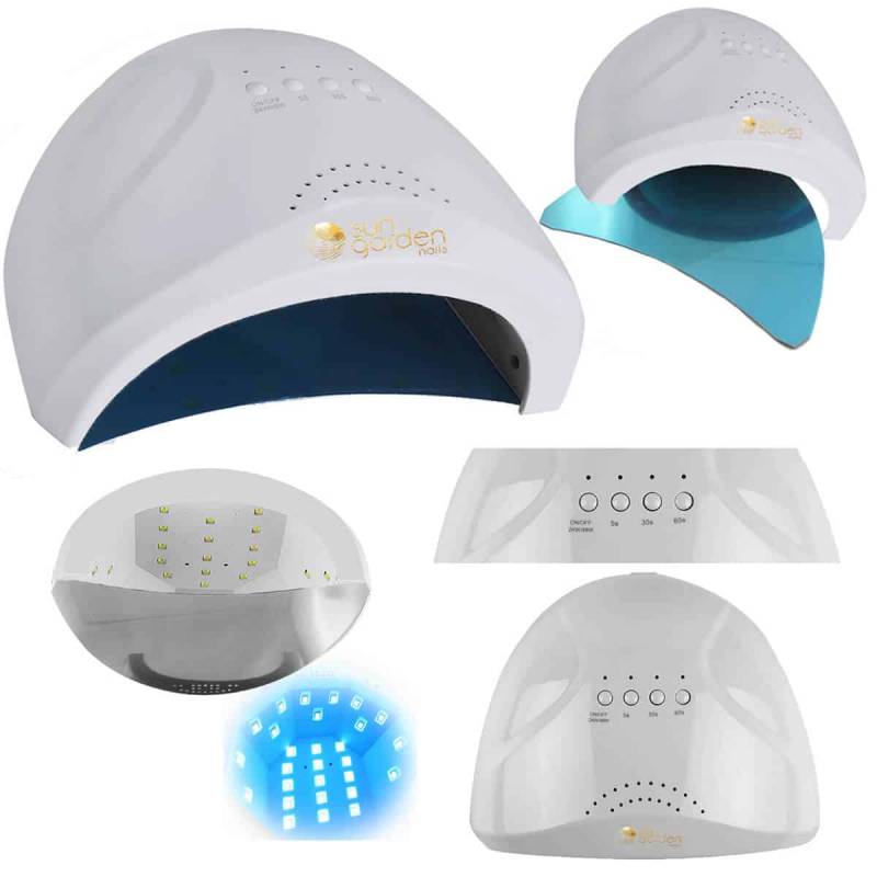 Sun Garden Nails UV Nagellack Gel - SET 2 + UV Aufbaugel Transparent Speichern exportieren
