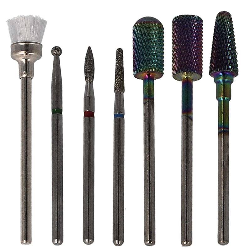 Sun Garden Nails 7tlg. Bit Set Nagel Fräser Aufsätze - Set 5 zollfrei