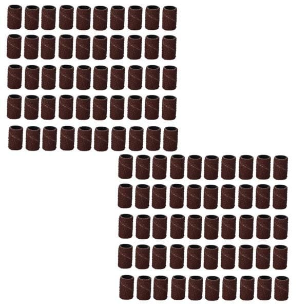 Sun Garden Nails 100x Nagel Fräser Schleifhülsen - Grob 80# Körnung im Angebot