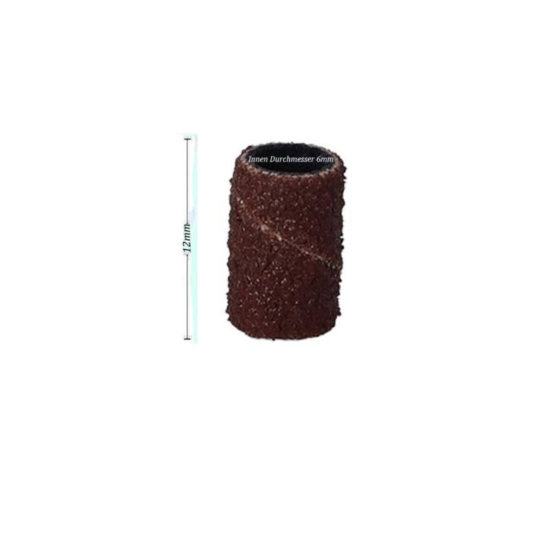 Sun Garden Nails 100x Nagel Fräser Schleifhülsen - Grob 80# Körnung im Angebot