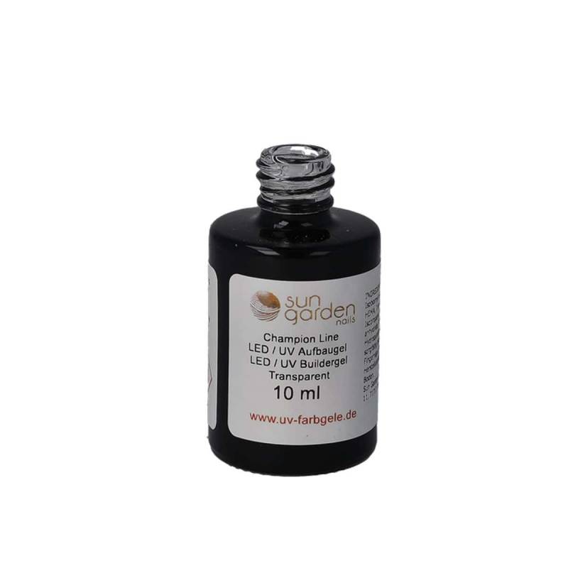 Sun Garden Nails 10ml UV Aufbaugel Transparent - Pinselflasche Meist gekauft