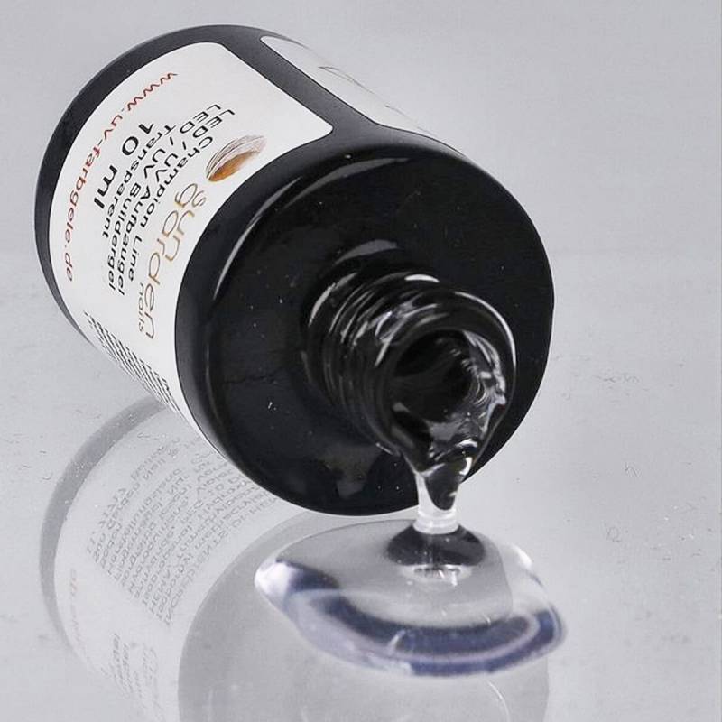 Sun Garden Nails 10ml UV Aufbaugel Transparent - Pinselflasche Meist gekauft