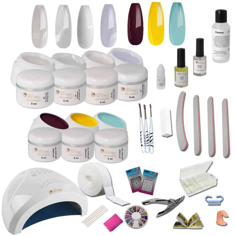 Sun Garden Nails UV Gel Starterset - QUEENSLAND - Nail Design Set Limitierter Zeitrabatt