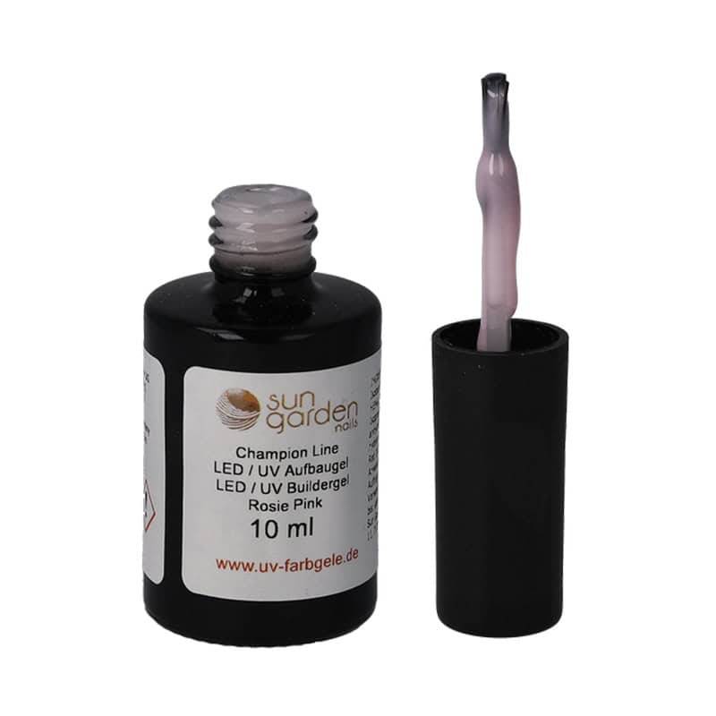 Sun Garden Nails 10ml UV Aufbaugel Rosie Pink - Pinselflasche Flash Sale