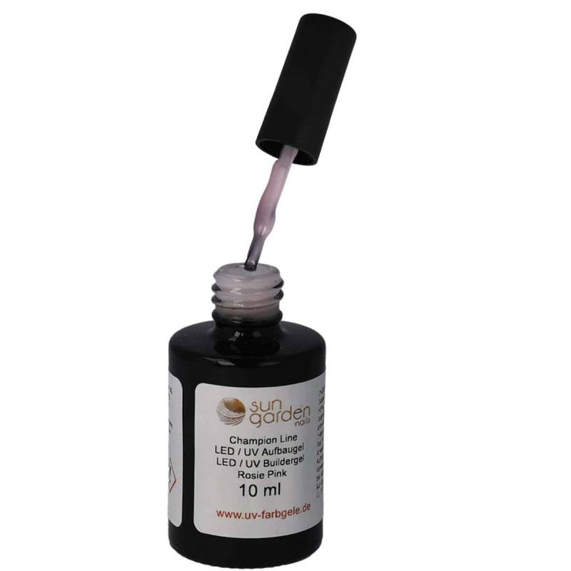 Sun Garden Nails 10ml UV Aufbaugel Rosie Pink - Pinselflasche Flash Sale