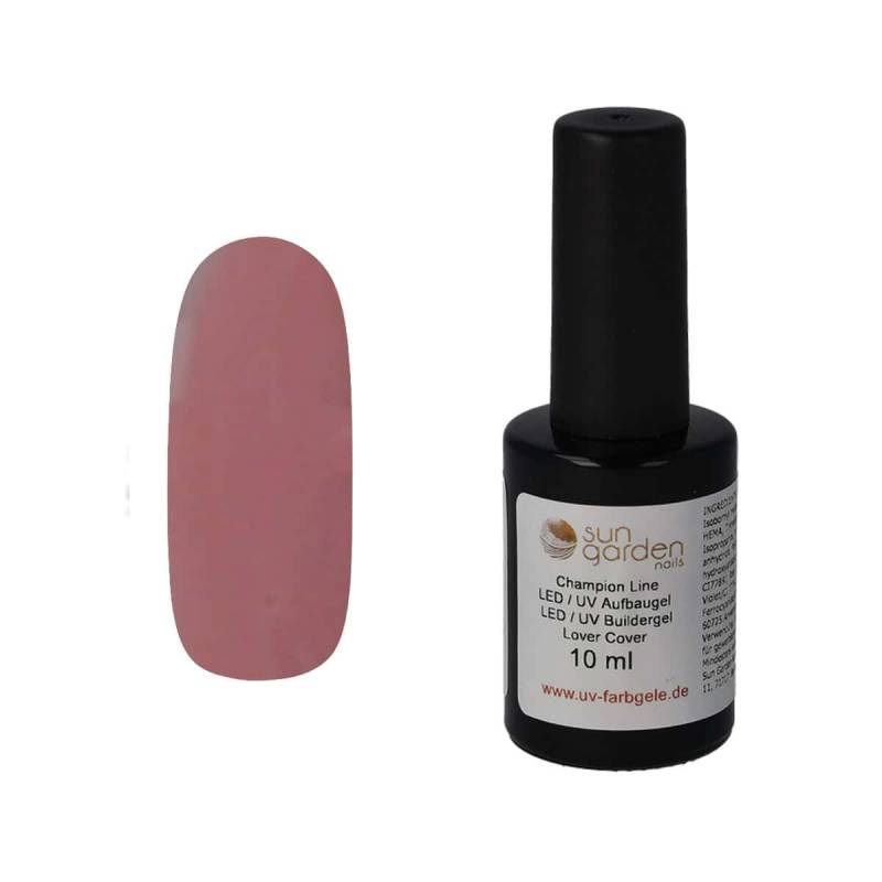 Sun Garden Nails 10ml UV Aufbaugel Lover Cover - Pinselflasche Begrenztes Angebot