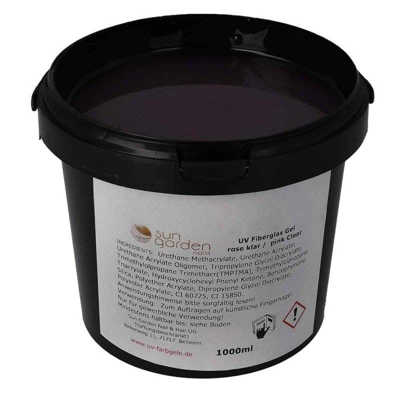 Sun Garden Nails UV Fiberglas Gel Rosé-Klar Online Shopping