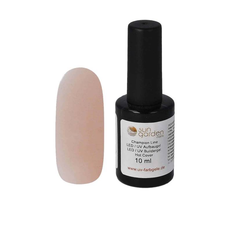 Sun Garden Nails 10ml UV Aufbaugel Hot Cover - Pinselflasche Preisnachlass