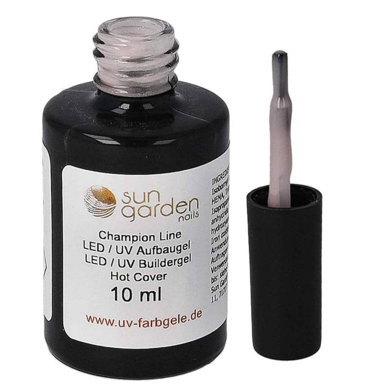 Sun Garden Nails 10ml UV Aufbaugel Hot Cover - Pinselflasche Preisnachlass