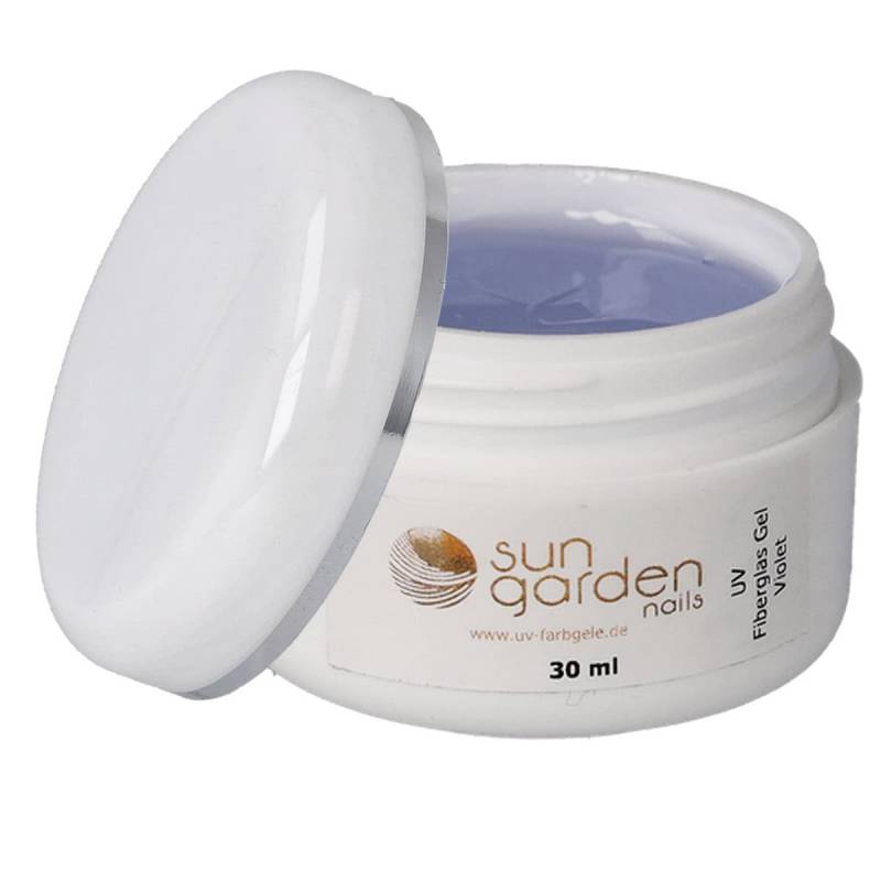 Sun Garden Nails UV Fiberglas Gel Violett-Klar Saisonschlussverkauf