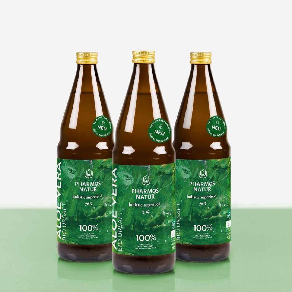 Pharmos Natur Aloe Vera BioUrsaft Kurpackung 50% Rabatt mit kostenlosem Versand