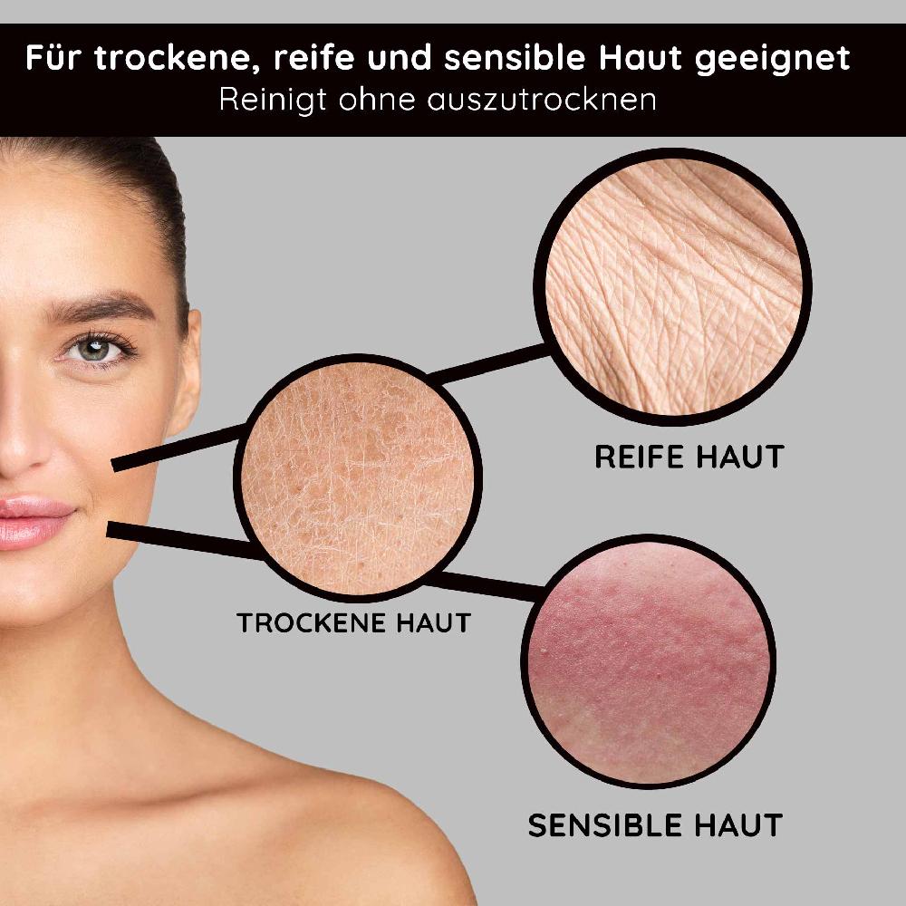 Rau Cosmetics Cleansing Lotion 200 ml - gründliche Reinigungslotion Begrenzt auf 3 Tage