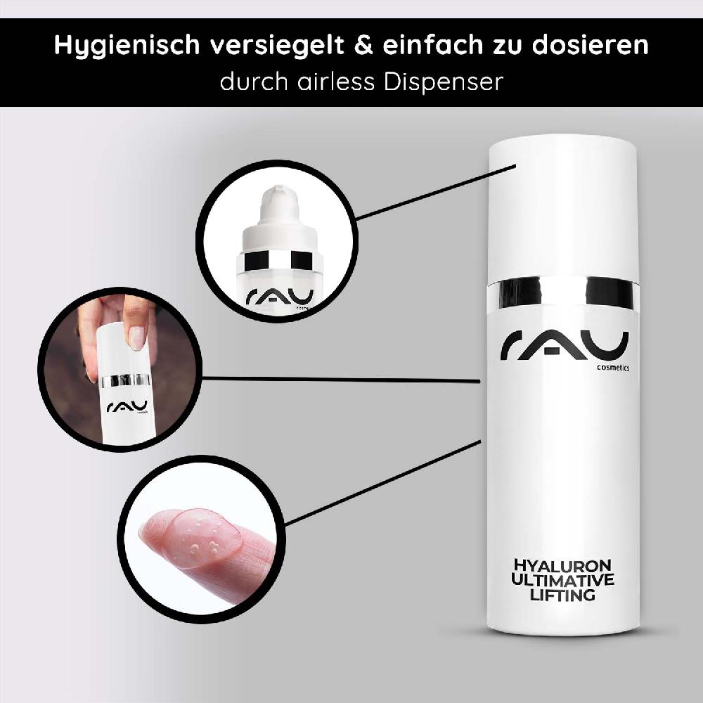 Rau Cosmetics Hyaluron Ultimative Lifting 50 ml Hyaluron Lifting Gel für trockene Haut Black Friday Preise