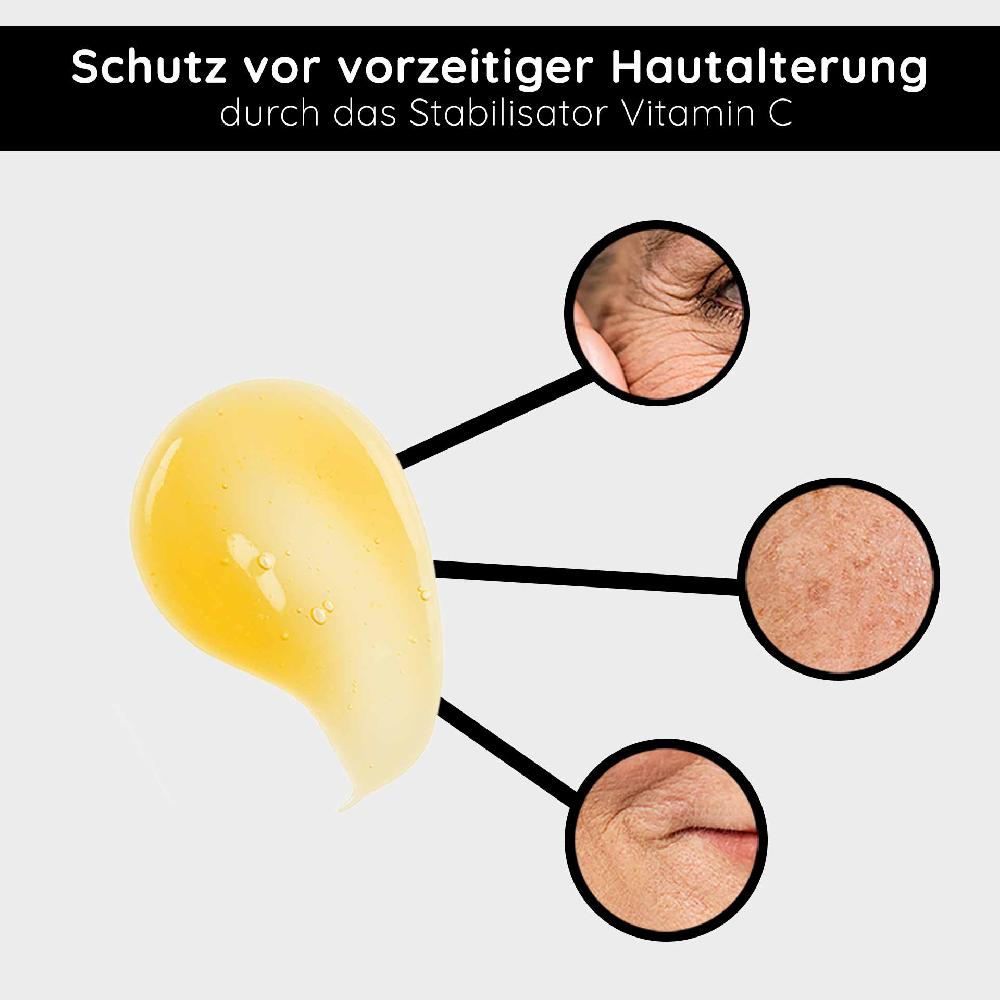 Rau Cosmetics Triple Vitamin C Serum Roll-On 10 ml mit 11 % Vitamin C Säuren Auslauf
