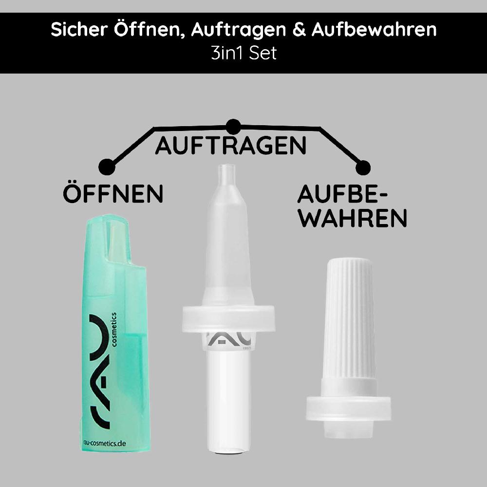 Rau Cosmetics Ampullenöffner & Ampullenapplikator Set Fabrikverkauf