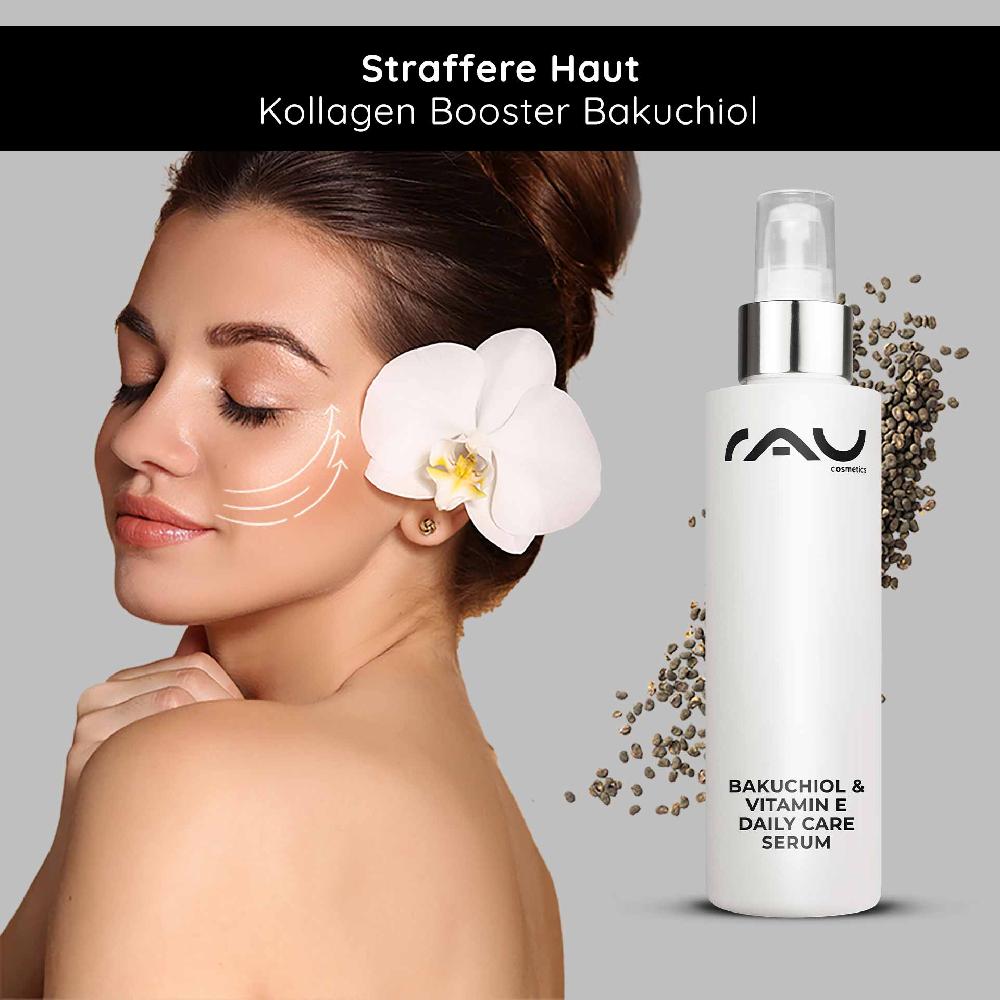 Rau Cosmetics Bakuchiol & Vitamin E Daily Care Serum 100 ml Anti-Aging Kostenloser Versand