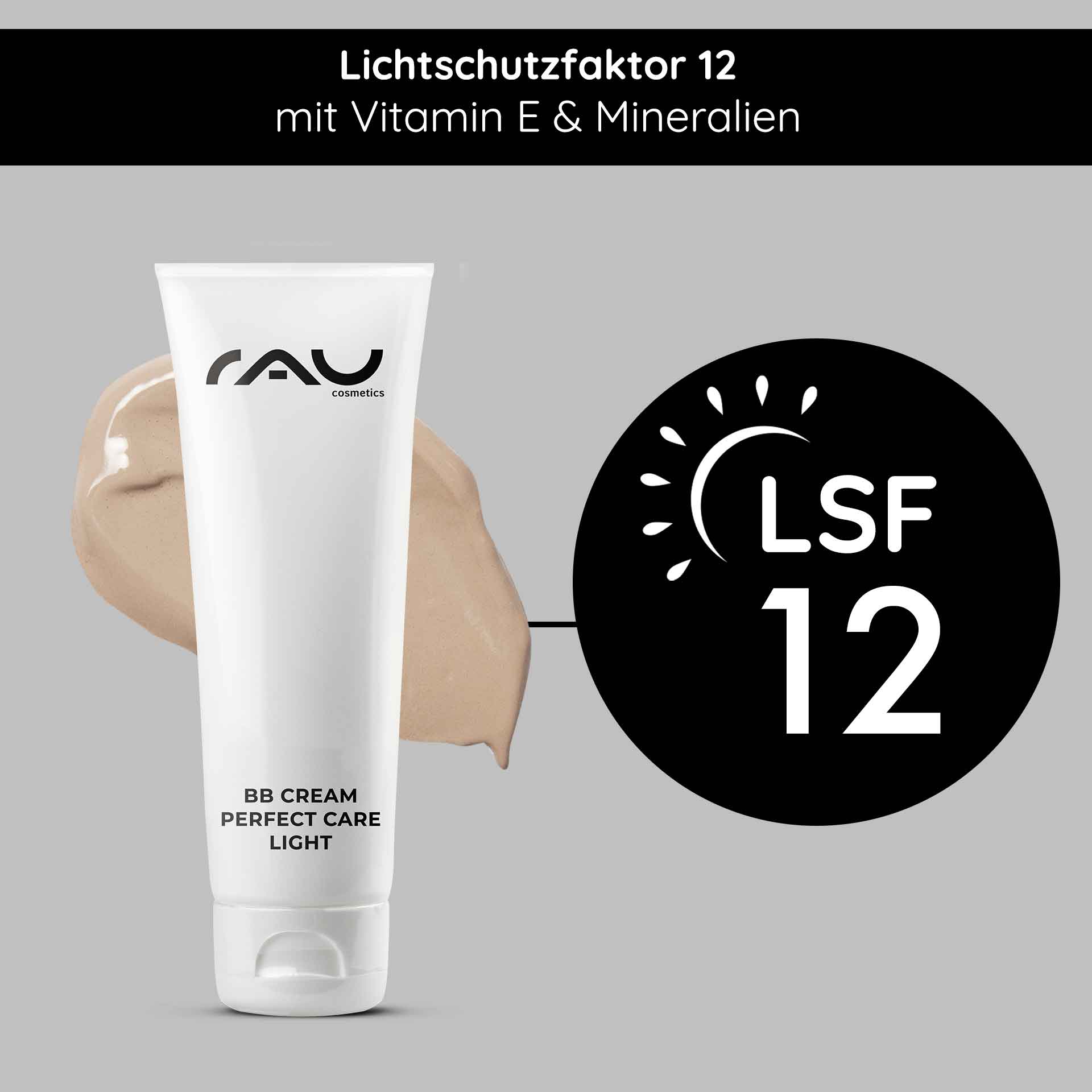 Rau Cosmetics BB Cream Perfect Care Light 75 ml SPF12 Make-up & Pflege für ein schönes Hautbild Fabrikpreis