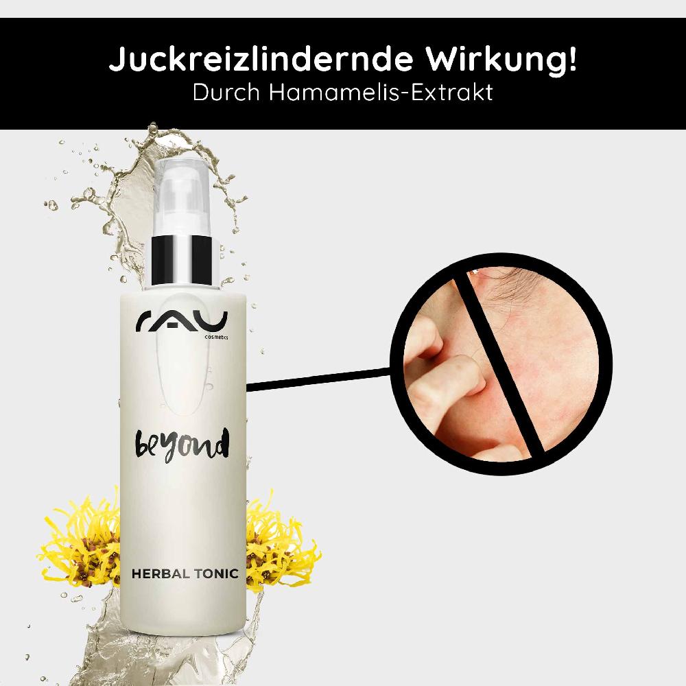 Rau Cosmetics Beyond Herbal Tonic 200 ml Naturkosmetik Toner Großer Ausverkauf