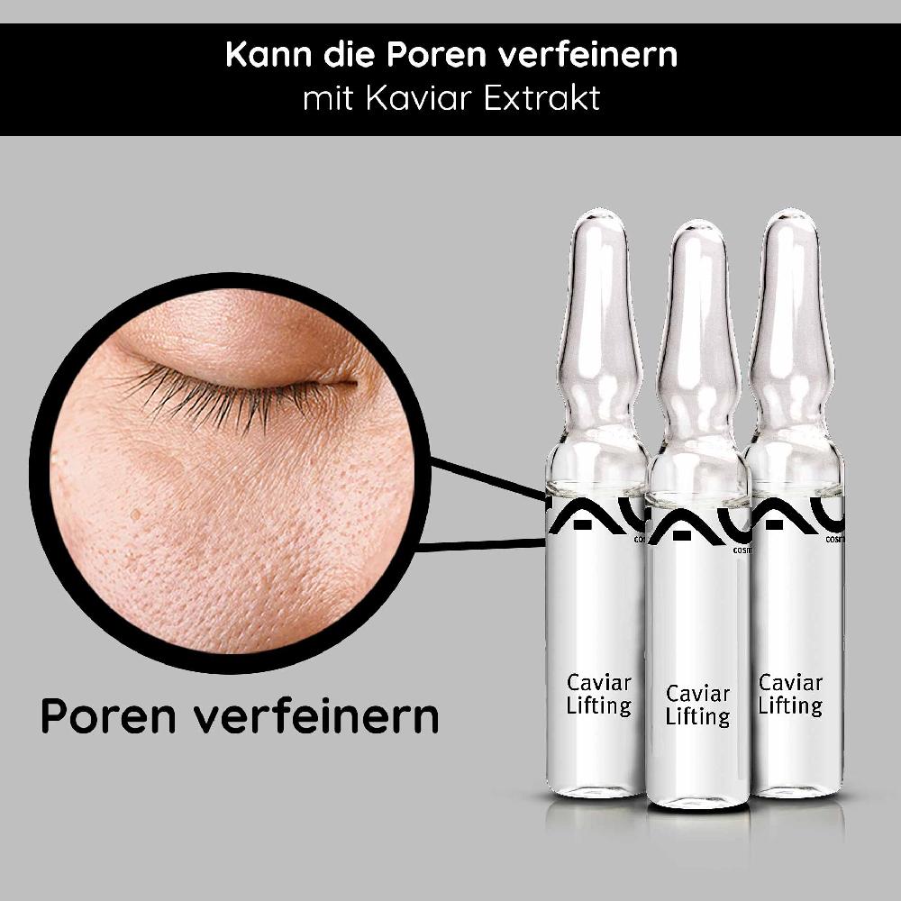 Rau Cosmetics Caviar Lifting Ampullen 10x2 ml Anti-Aging & Reproage Online Shopping