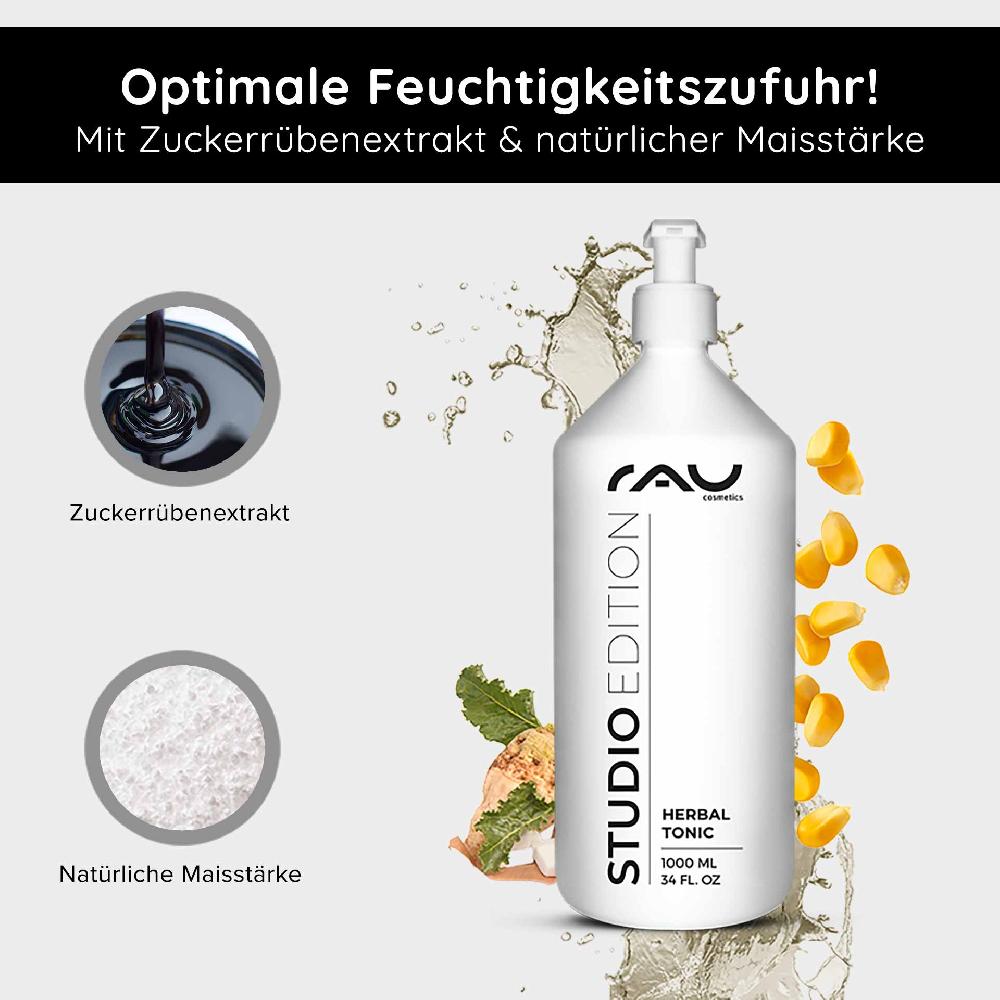 Rau Cosmetics Beyond Herbal Tonic 1000 ml Gesichtswasser Natur Exklusivangebot
