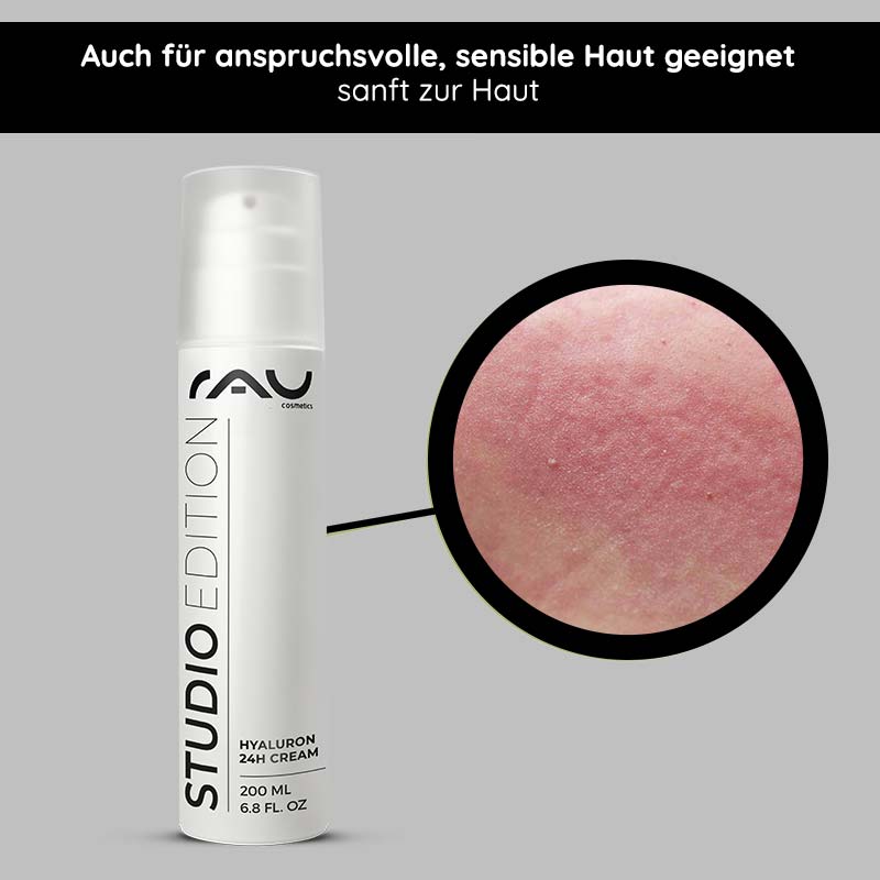 Rau Cosmetics Hyaluron 24h Cream 200 ml mit Sheabutter & Avocadoöl Vatertagsangebot
