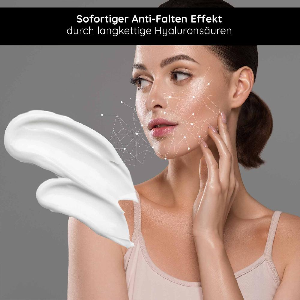 Rau Cosmetics Hyaluron 24h Creme 50 ml Hyaluron Pflegecreme Valentinstagsangebot
