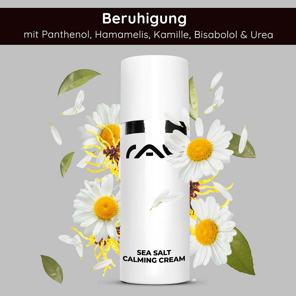 Rau Cosmetics Sea Salt Calming Cream 50 ml Gesichtscreme mit Meersalz bei unreiner Haut Exklusive Angebote