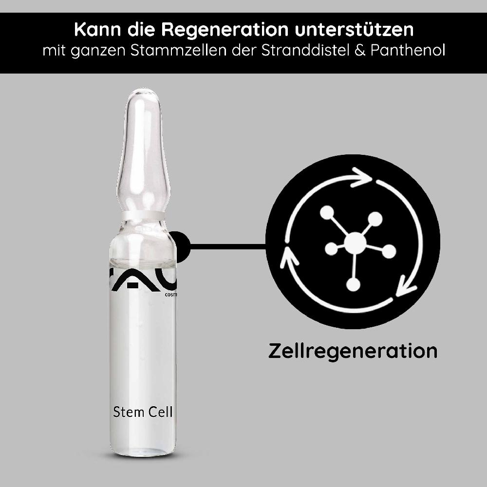Rau Cosmetics Stem Cell Ampullen 10x2 ml Anti Aging für reife Haut Räumungsverkauf