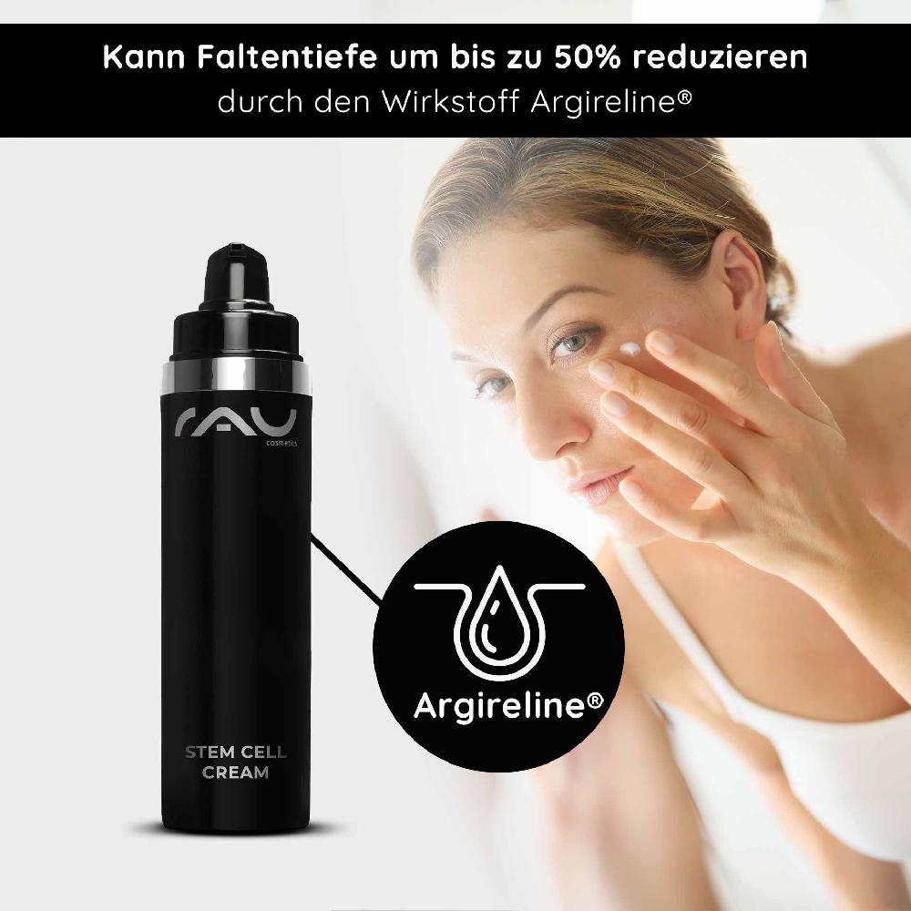 Rau Cosmetics Stem Cell Cream 50 ml Stammzellen Anti Aging Creme für trockene reife Haut Tägliche Deals