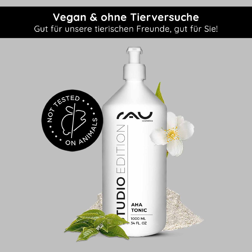Rau Cosmetics AHA Tonic 1000 ml mildes Anti Aging Fruchtsäure Tonic Wochenangebot