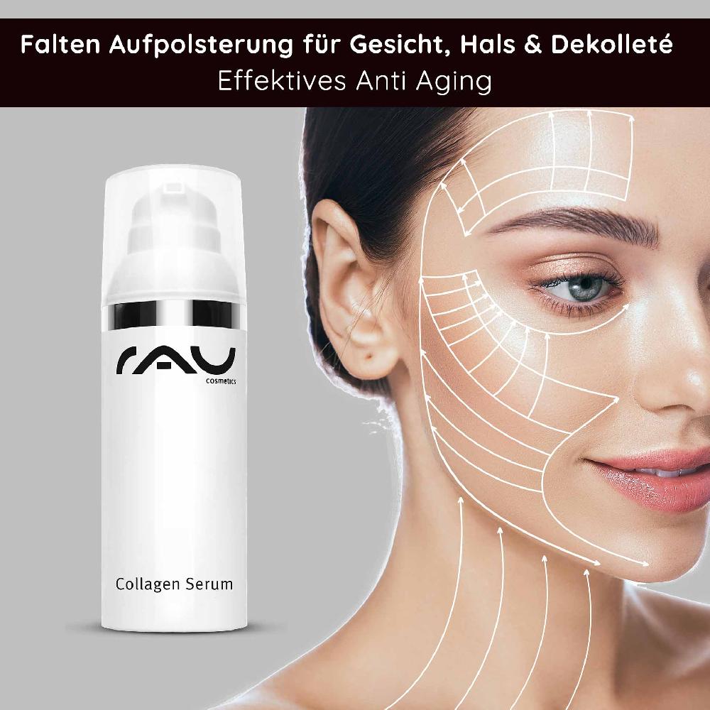 Rau Cosmetics Collagen Serum 50 ml Anti-Aging Kur mit Trylagen Zeitbegrenzte Promotion
