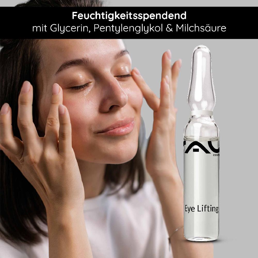 Rau Cosmetics Eye Lifting Ampullen 10x2 ml mit Eyeseryl & Panthenol Bis zu 50% Rabatt