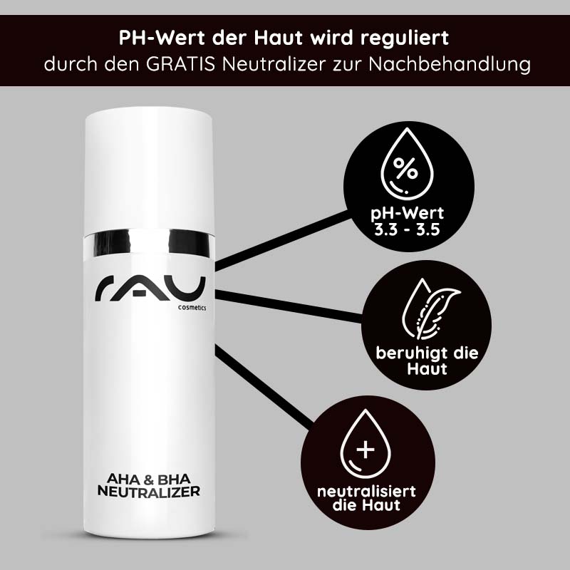 Rau Cosmetics Fruit Acid Peeling 100 ml Fruchtsäurepeeling mit BHA Bis zu 65% Rabatt