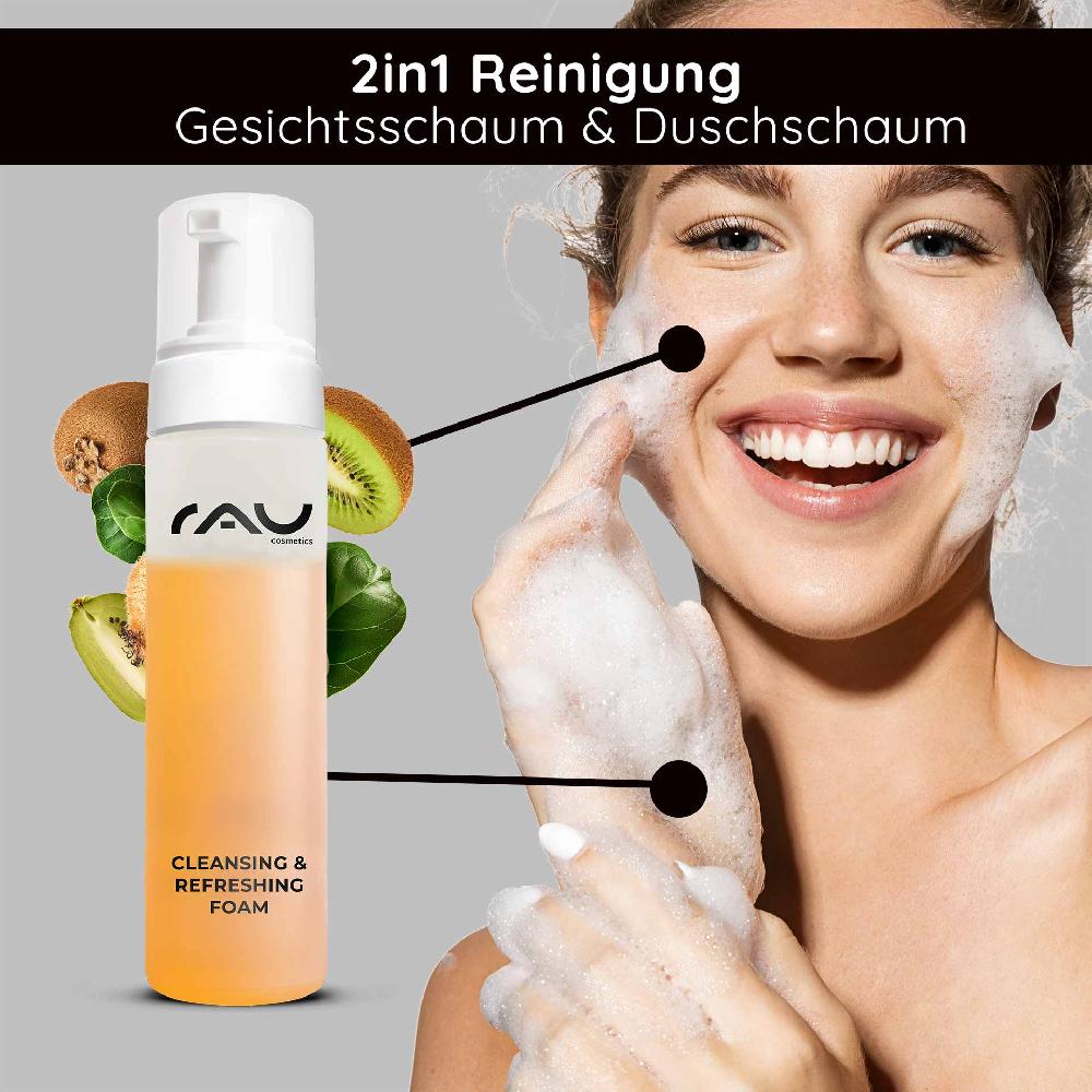 Rau Cosmetics Cleansing & Refreshing Foam 200 ml Reinigungsschaum Discount Store für neue Produkte