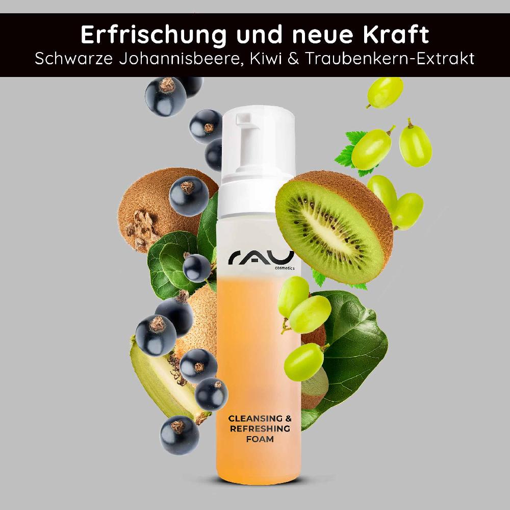 Rau Cosmetics Cleansing & Refreshing Foam 200 ml Reinigungsschaum Discount Store für neue Produkte